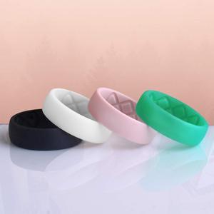 Cercle en silicone écologique personnalisé avec logo OEM, pour le sport, la remise en forme, les mariages, la Saint-Valentin, cadeau - Product Image 6