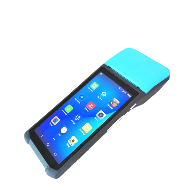 ER-q2 3g Wcdma Wifi Android Handheld Pda With Built in Mobile Thermal Printer Nfc Rfid Card Reader