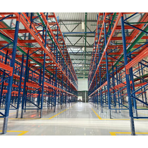 Sistema de Estanterías de Alta Densidad para Paletización de Doble Profundidad, Estantería de Almacenamiento Industrial de Alta Resistencia de 6 <span class=keywords><strong>Metros</strong></span> de Altura - Product Image 3