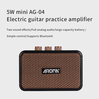 Amplificateur de Guitare Électrique Mini 5W Remise Usine pour Pratique, Nouvel Accessoire d'Instrument de Musique