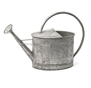 Regadera galvanizada con rociador de rosca, regadera de acero inoxidable para plantas de jardín, herramienta de jardín metálica a precios bajos - Product Image 5
