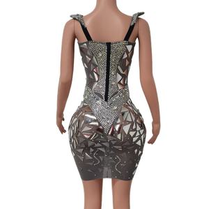 EW roduct 2023 V Eck cuello paghetti Trap trampa ocktail RESS leglegant legesigner lolothes hinhining equequines ryrystal omen INI Lub RESS - Product Image 4