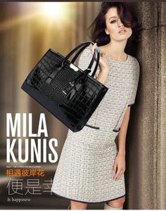 Borsa a tracolla moda grande donna borsa da donna impermeabile da donna borsa quadrata in PU 2024 pelle di coccodrillo poliestere - Product Image 3