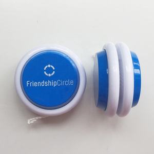 Yo-Yo de Juguete de Plástico PS Ecológico, Divertido, en Colores Rojo, Blanco y Negro, con Logotipo Personalizado, Marca <span class=keywords><strong>Bocho</strong></span>, Modelo B-FS005, para Promoción - Product Image 6