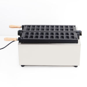 เครื่องทำวาฟเฟิลรูปหมีการ์ตูน 20 ช่อง รุ่นใหม่ 220V สแตนเลส รูปหมี<span class=keywords><strong>แพนด้า</strong></span>/หมีเท็ดดี้ เครื่องทำวาฟเฟิลไฟฟ้า - Product Image 5