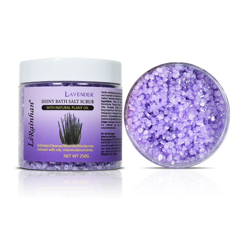 Gommage au sel de bain Lavende brillant