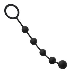 El pene estimula el ano, tapón anal de cuentas de silicona de alta calidad, un juguete sexual anal impermeable para hombres y mujeres - Product Image 6