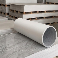 Panel de Pared Decorativo de PVC de Alta Gama, Moderno, Impermeable, Resistente al Fuego, Ecológico, Brillante, Insonorizante, de 1220x2440mm y 3mm de Grosor, para Dormitorio, Más Vendido