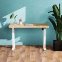 Mobilier commercial haut de gamme Mobilier de bureau au design moderne unique Bureau de direction en acier inoxydable Bureau réglable en hauteur