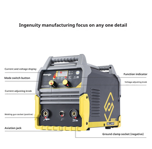 Máquina de <span class=keywords><strong>Soldar</strong></span> TIG MIG MAG 220V Bifásica - Soldadora Portátil 3 en 1 Tig/Stick <span class=keywords><strong>para</strong></span> Tuberías y Metal (130A 4800W) MMA Stick - Product Image 2