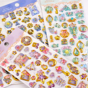 Pegatina <span class=keywords><strong>3D</strong></span> con Relieve de Animales, Cristal y Piedras Preciosas, Número 156 - Product Image 1