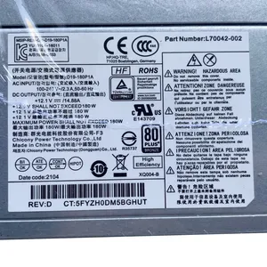 ของใหม่ดั้งเดิมสำหรับ <span class=keywords><strong>HP</strong></span> 280 Pro G3 Mt 180W แหล่งจ่ายไฟ L70042-002 D19-180P1A PCK017 L70042-004 6 + 4PIN 100% ทดสอบการจัดส่งที่รวดเร็ว - Product Image 2