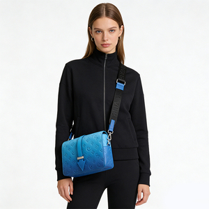 Bolso Bandolera de Cuero Repujado para Mujer, Bolso de Hombro Pequeño, Estilo Urbano - Product Image 2