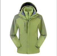 Doublure épaissie imperméable 3 en 1 vêtements de neige Sports de plein air veste de travail chaud hiver Ski costume pour homme femme