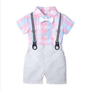 Conjunto de Ropa de Verano para Niños Pequeños ZHG10, Camiseta Informal con Estampado + Pantalones Cortos, Conjunto de Ropa a la Moda - Product Image 2