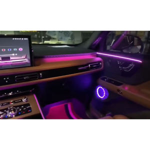 Iluminación Ambiental Interior para Automóvil con LED RGB para Lincoln Aviator 2020-2023, Accesorios de Decoración - Product Image 2