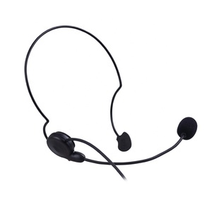 HXKK <strong>HX</strong>-316-1 Lightweight Durable Walkie Talkie Headset Two Way Radio <strong>Earphone</strong> Loud Clear Voice Headband Style for Ken-wood 2pin - Product Image 4