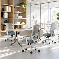 Chaise de bureau ergonomique à dossier haut Vaseat, chaise de direction en maille réglable pour ordinateur, mobilier de bureau