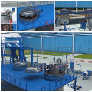 Machine industrielle de traitement de l'<span class=keywords><strong>huile</strong></span> de palme 5tph |   Presse et Digesteur Automatiques à Double Vis |   Usine de traitement d'<span class=keywords><strong>huile</strong></span> de palme brute à haut rendement en <span class=keywords><strong>huile</strong></span> - Product Image 2