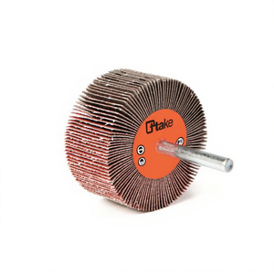 Ttake Abrasive Flap <b>Wheel</b> 80x40 Mm 6 Mm Shaft 180 Grit For <b>Grinding</b> - Product Image 2
