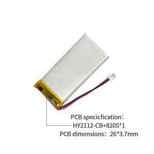 كيس من شركة التصنيع الأصلية للبطارية قابلة لإعادة الشحن بطارية ليثيوم أيون بوليمر جيب - Product Image 4