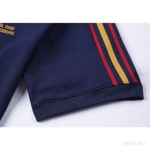 Maglie da <span class=keywords><strong>Calcio</strong></span> Vintage della Nazionale Spagnola, 100% Poliestere, Traspiranti, a Righe, per Uomo, Lega Europea - Product Image 4