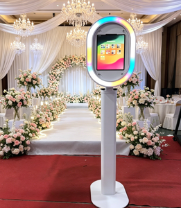 Anında Fotoğraf Kabini Fotoğraf Kabini Standı <span class=keywords><strong>Ipad</strong></span> Fotoğraf Kabini Parti Malzemeleri <span class=keywords><strong>Ipad</strong></span> için Taşınabilir Oval <span class=keywords><strong>Ipad</strong></span> Fotoğraf Kabini Uçuş Çantası ile - Product Image 1