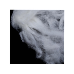 Matériau textile de haute qualité de qualité supérieure le plus long 100% fibre de cachemire couleur blanche pure naturelle à vendre - Product Image 1