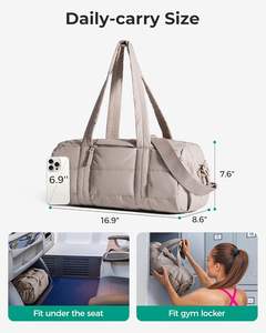 Free sample Outdoor New Arrivals Foldable Expandable Lightweight Sports Gym Duffel <b>Tote</b> <b>Bag</b> Yoga Weekend Shoulder <b>Travel</b> <b>Bags</b> - Product Image 5