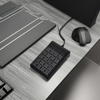 Vente chaude MKB20U 20 touches Programmable Mini Digital POS Clavier mécanique pour PC et tablette Interface USB