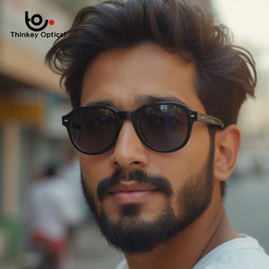 Gafas de Sol de alta calidad <span class=keywords><strong>para</strong></span> <span class=keywords><strong>hombre</strong></span> con montura negra UV400 <span class=keywords><strong>Lentes</strong></span> ópticas Excelente estilo de moda Precio <span class=keywords><strong>para</strong></span> uso en exteriores - Product Image 5