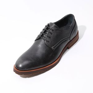 New Style Retro Minimalist Business Men's Leather <b>Shoes</b> <b>Soft</b> Sole Breathable Design Height Increasing Waterproof Anti-slip for - Product Image 6
