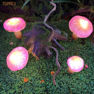 Adorno de cuento de hadas De Seta LED de resina, iluminación impermeable para césped, antipolvo, escultura decorativa duradera para fiesta de boda y jardín - Product Image 1