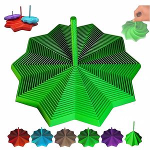 Juguete Sensorial Antiestrés de Torre de Rábano de Plástico Elástico Impreso en 3D para Niños de 5 a 7 Años y Adultos con Ansiedad - Product Image 2