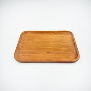 Acacia Wood Solid Wood <b>Tray</b> Rectangular Unfinished Decorative Serving <b>Tray</b> For Home Coffee Table <b>Snack</b> Storage - Product Image 2