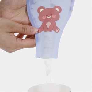 Custom Printing Design Food Grade BPA Free Disposable <strong>Portable</strong> Pre-<strong>sterilised</strong> Leakproof Zipper Milk Powder Storage Bags for Baby - Product Image 6
