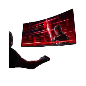 เสี่ยวหมี่เรดมี่ G34WQ <span class=keywords><strong>34</strong></span> "จอ LCD โค้งสำหรับเล่นเกมหน้าจอกว้าง120เฮิรตซ์/165เฮิร์ตอัตราการรีเฟรช C34WQBA-RG สีดำ - Product Image 2