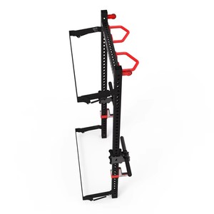 حامل تمارين قابل للطي وقابل للتعديل من الفولاذ الكربوني REYK REYK-14 مع رف للتمارين على الحائط ورف للتمارين الرياضية لتدريب الجسم بالكامل - Product Image 6