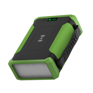 12 В LiFePo4 беспроводной блок питания литиевая портативная солнечная электростанция для наружного кемпинга Беспроводное зарядное устройство 100000 мАч Power bank - Product Image 2