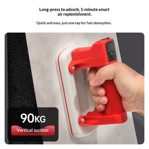 Nuevas ventosas de vacío de goma inteligentes manuales de grado industrial, pequeñas y portátiles, de 166*90 mm, para levantar 90 kg de azulejos, vidrio y litio. - Product Image 4