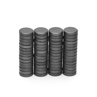 Petit aimant rond noir d25 x 5mm Y35 pour réfrigérateur, haut-parleur en Ferrite, bon marché, vente directe d'usine, aimant Permanent