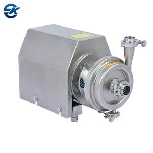 10hp7.5KWサニタリーステンレス鋼SS304オープンインペラー乳製品遠心ポンプ食品グレード液体移送 - Product Image 1