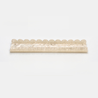 Règle de Mahjong en Acrylique Durable, Magnétique, Portable, Écologique, de Luxe Moderne et Personnalisée pour 4/8 Joueurs (Édition Juive)
