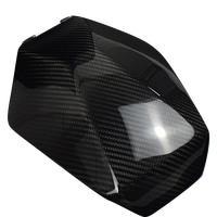 AISKA 100% 3K Couvercle de réservoir de carburant en fibre de carbone pour Honda XADV 750 2017 2018 2019