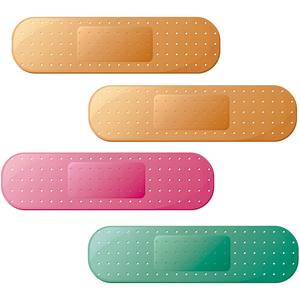 Calcomanías divertidas para Curitas, calcomanías para coches, vendajes, pegatinas para parachoques, calcomanías <span class=keywords><strong>reflectantes</strong></span> abolladas para <span class=keywords><strong>camiones</strong></span> RV - Product Image 1