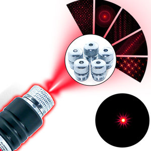 Outdoor-Aktivität Roter Laserpointer mit 5-in-1-Projektionssystem | 650-nm-Fernstrahl für Spaß im Freien - Product Image 3