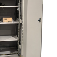 Armoire serveur 42U 19 pouces, armoire rack réseau, armoire rack serveur pour centre de données avec porte verrouillable, montage réglable