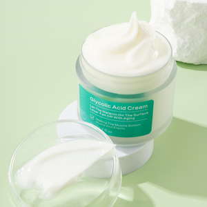 La mejor <span class=keywords><strong>crema</strong></span> facial antienvejecimiento <span class=keywords><strong>con</strong></span> ácido glicólico, 50g, <span class=keywords><strong>hidratante</strong></span> reparador profundo para reafirmar la piel antiarrugas para adultos - Product Image 1