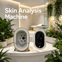 Analyseur Facial 3D Tendance 2026 : Détection Automatique de l'Hydratation du Visage et Système de Diagnostic Cutané – Machine d'Analyse de la Peau
