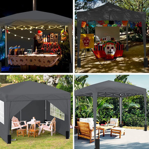 Tonnelle pliante publicitaire personnalisée en aluminium, économique, 10x10, imperméable, pour extérieur, chapiteau pop-up, tente de salon professionnel - Product Image 5